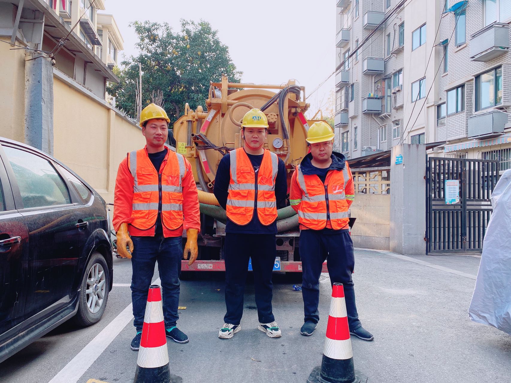 兰园南京某小区管道清淤检测施工